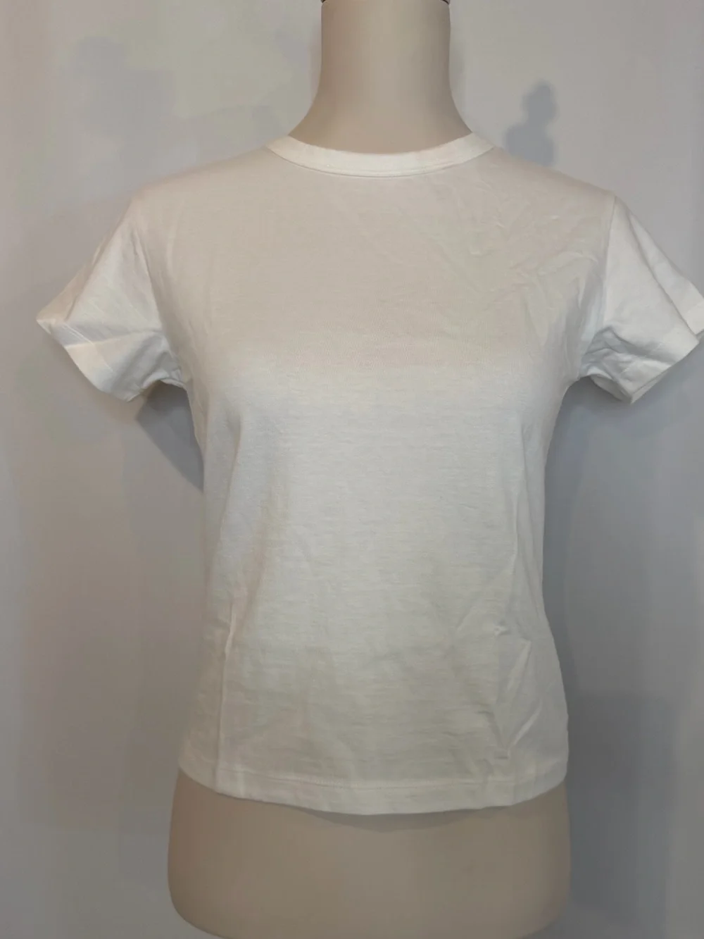 J.Crew Boyfriend jersey classic-fit T-shirt in white